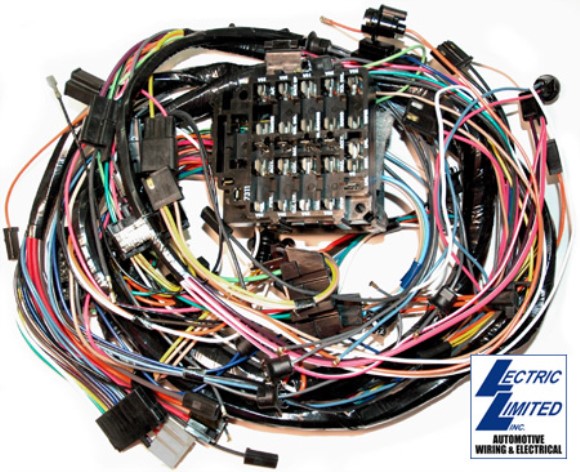 Harness. Dash Automatic W/Seat Belt Interlock 75