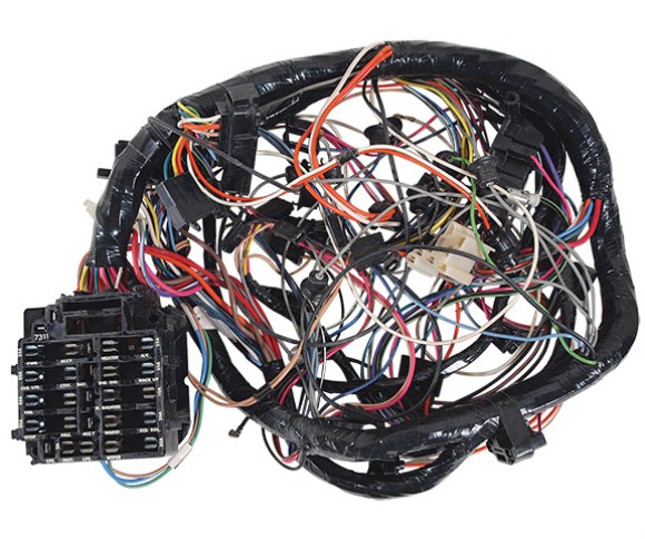 Harness. Dash Manual W/Seat Belt Interlock 75