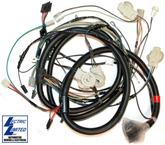 Harness. Front Lamp W/Wire To Alternator 82