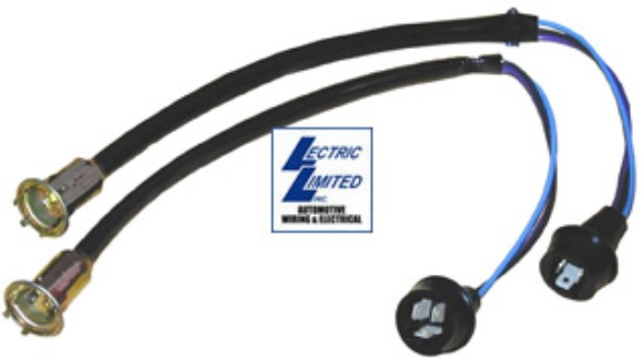 Front Park Lamp Extensions. Repair Kit 63-66