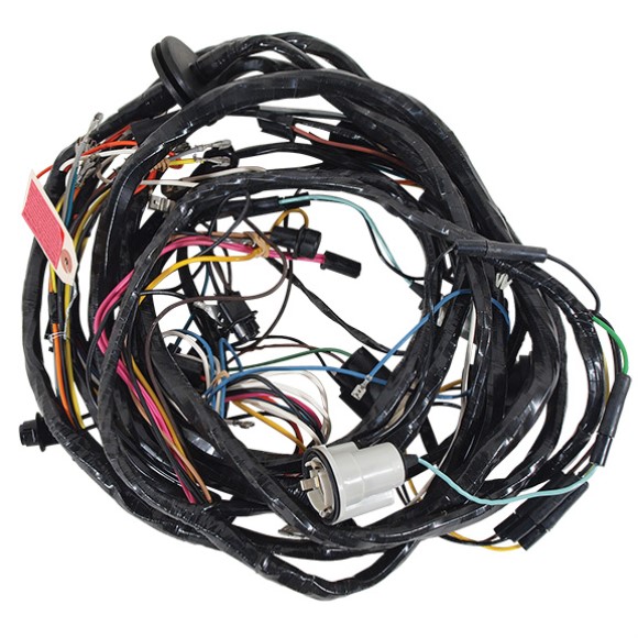 Harness. Rear 75 Early W/Seat Belt Interlock 75