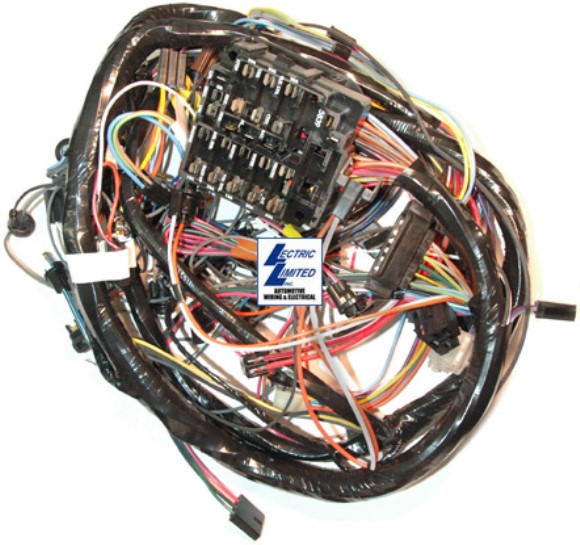 Harness. Dash W/O Seat Belt Warning W/O Air Conditioning 72