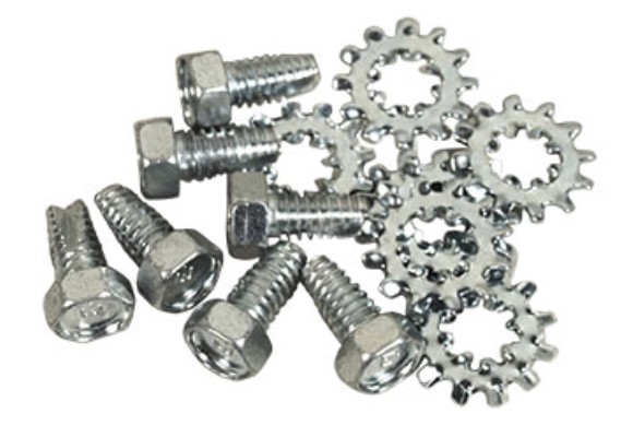 Radio Ground Strap Bolt & Washer Kit. 63-67