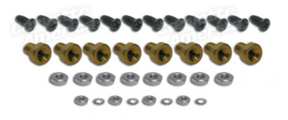 Rocker Panel Mount Repair Kit. W/Screws 70-82