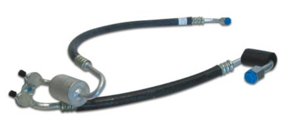 Air Conditioning Main Compressor Hose. Small Block 69-72