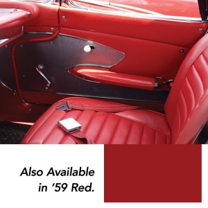 Door Panels. Red Leather Deluxe 59