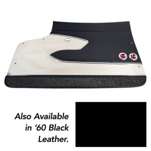 Door Panels. Black Leather Deluxe 60