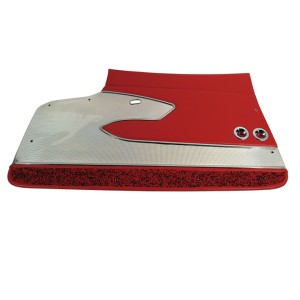 Door Panels. Red Leather Deluxe 60