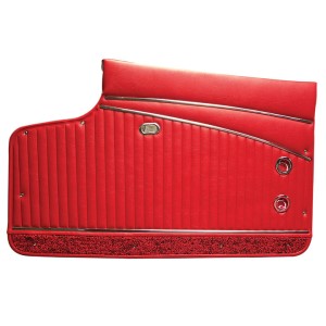 Door Panels. Red Leather Deluxe 62