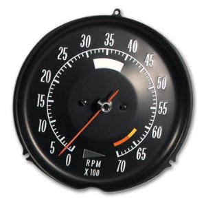 Tachometer. 6500 RPM 72-74