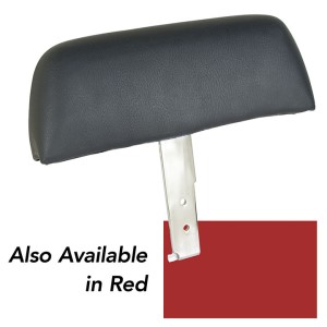 Headrests. Red Complete with ABS Covers 68-69