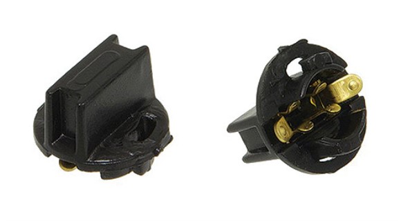 Dash Light Bulb Socket. 1/2- Hole 68-82