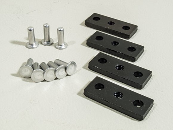 Exhaust Panel Reinforcement Kit W/Rivets 68-73