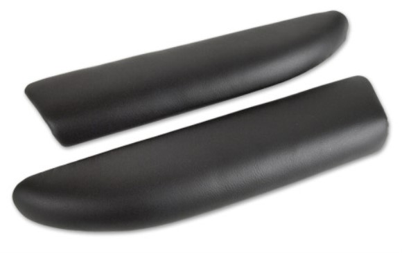 Leather ArmRest Pads - Ebony 05-13