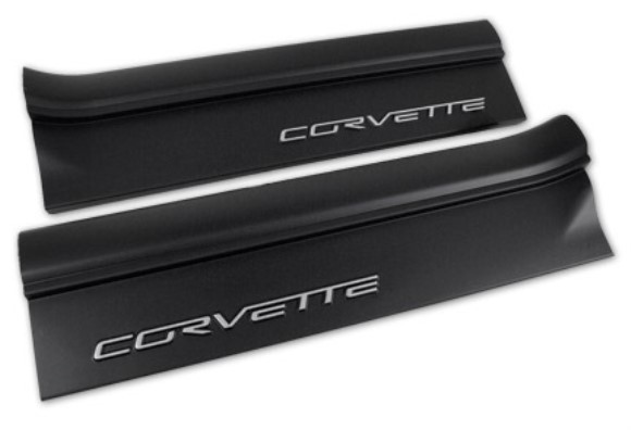 Sill Ease. Black W/Corvette 05-13