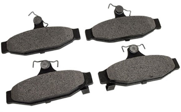 Brake Pads. Rear Axle Set - Professional Grade 88-96