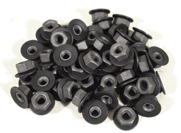 Body Molding Mounting Nuts. 53pcs 84-90