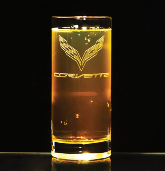 Glass Set - 16oz Tall W/C7 Logo 4pc Set 