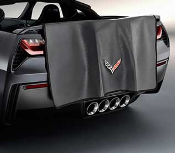 Rear Bumper Bib - Embroidered with Crossflags Logo 14-18