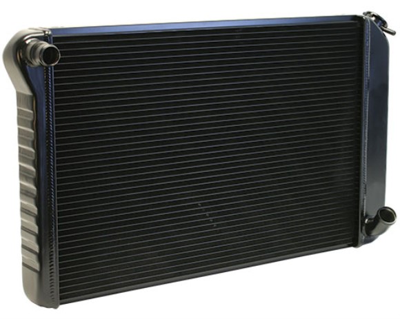 Direct Fit Aluminum Radiator Manual Black Ice 77-82