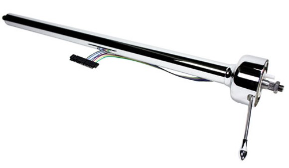 Steering Column Non-Tilt Chrome 53-57