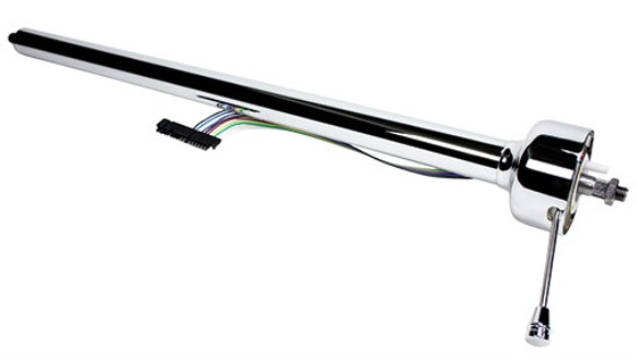 Steering Column Non-Tilt Chrome 58-62