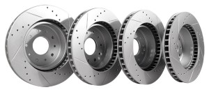 Slotted & Drilled Brake Rotor Kit - 4 Piece Set 65-82