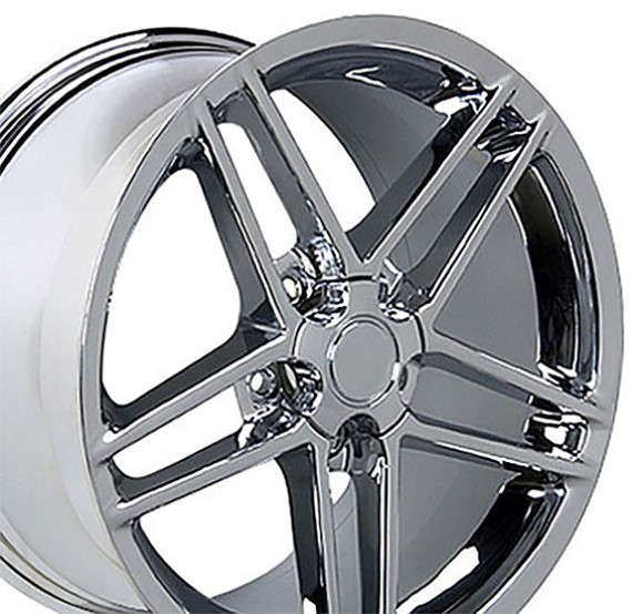 WHEEL. C6 Z06 CHROME 18X10.5