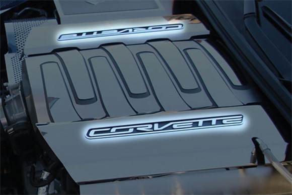 FUEL RAIL INSERT.  SATIN LETTERS