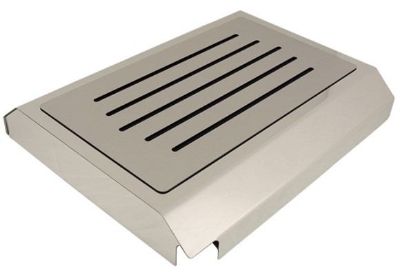 FUSE BOX CVR PLSH W/ SLOTS. BLK