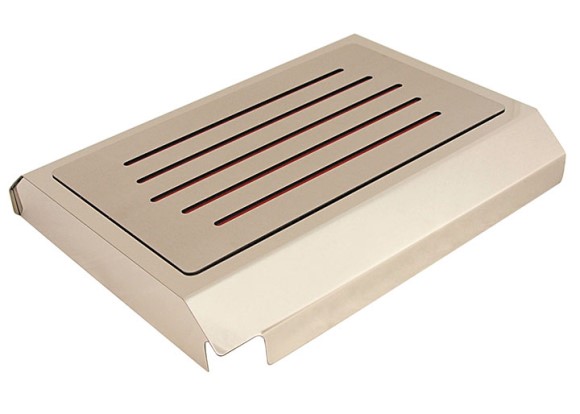 FUSE BOX CVR PLSH W/ SLOTS. RED
