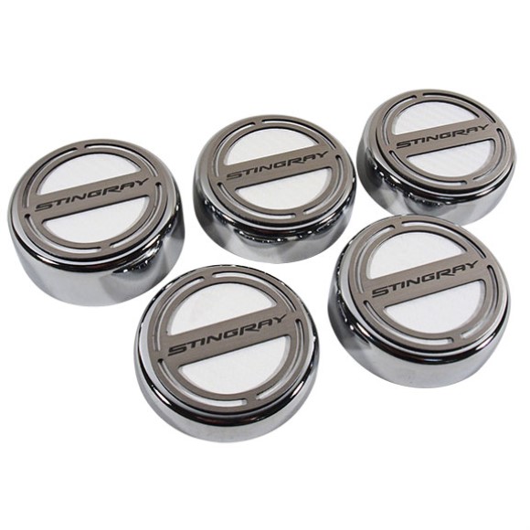 FLUID CAP CVRS. STINGRAY FONT. WHT