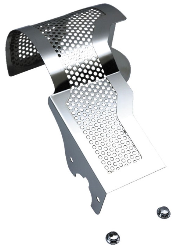 ALTERNATOR COVER. PERFORATED