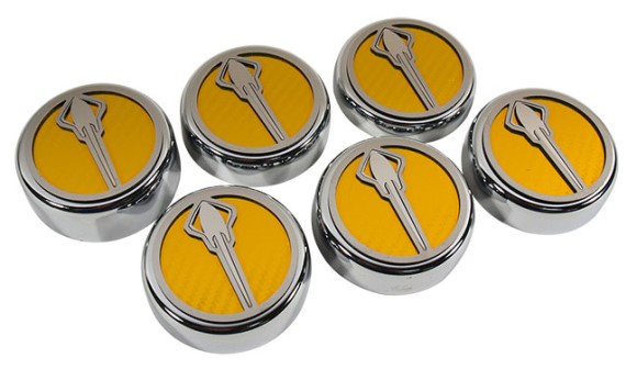 FLUID CAP CVRS. STINGRAY EMBL. YLW