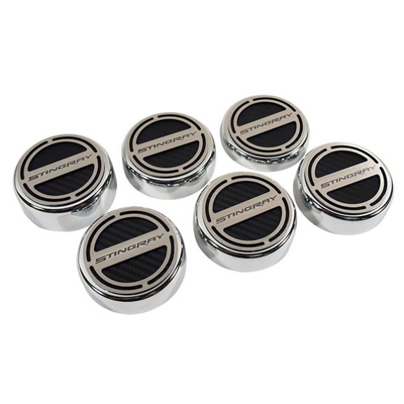 FLUID CAP CVRS. STINGRAY FONT. BLK