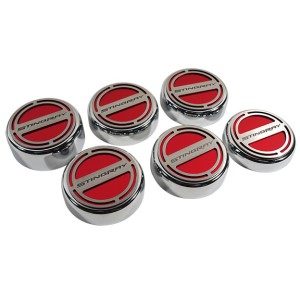 FLUID CAP CVRS. STINGRAY FONT. RED