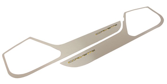 DOOR GUARDS. SATIN CORVETTE. YLW