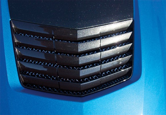 HOOD VENT GRILLE. LASER MESH