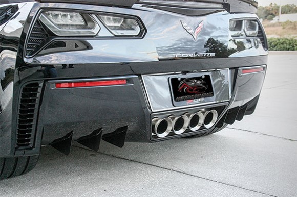 REAR AIR DIFFUSERS. SS. 6PC