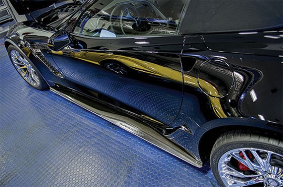 SIDE SKIRT EXTS SS SATIN W/PLSH.