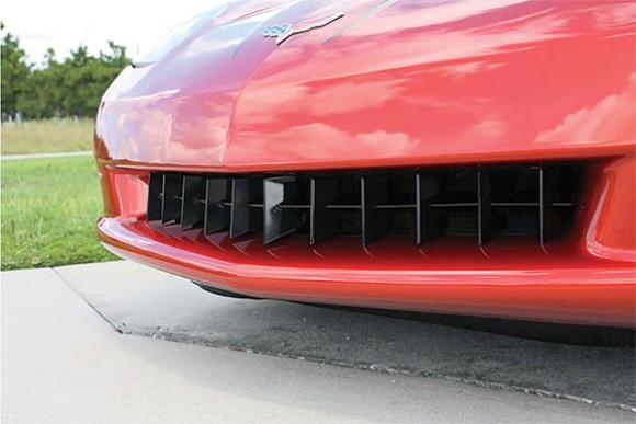GRILLE. RETRO STYLE. SEMI GLS. FRT
