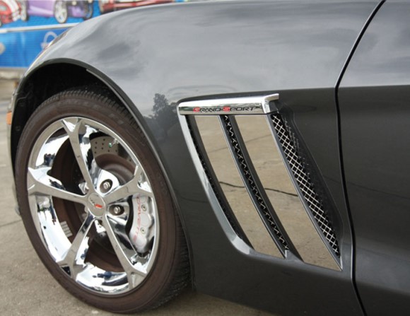 VENT GRILLE. FT SIDE. MSH. GS ONLY