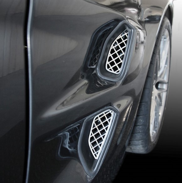 VENT GRILLE. FT SIDE. POL MESH. ZR1