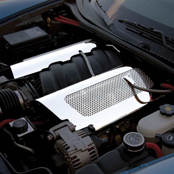 FUEL RAIL CVRS. PERFORATED. Z06 LS7