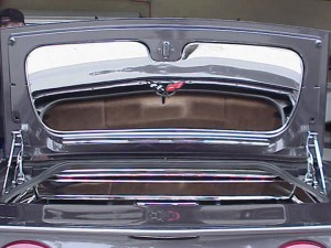 TRUNK LID. POLISHED. CONV