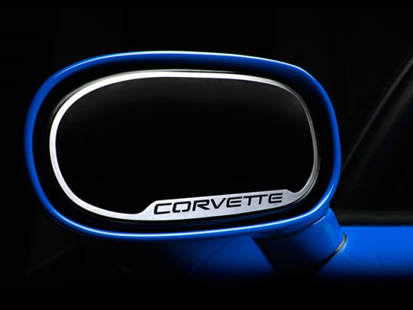 MIRROR. SIDE VIEW. CORVETTE