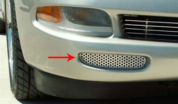 VENT GRILLES. FT BRAKE. PERF