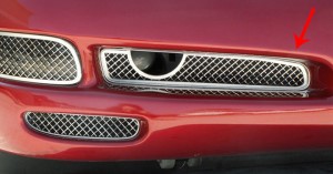 FOG LIGHT GRILLE. LASER MESH