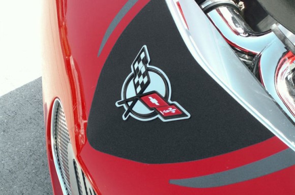 EMBLEM INSERTS. POLISHED. 8PC