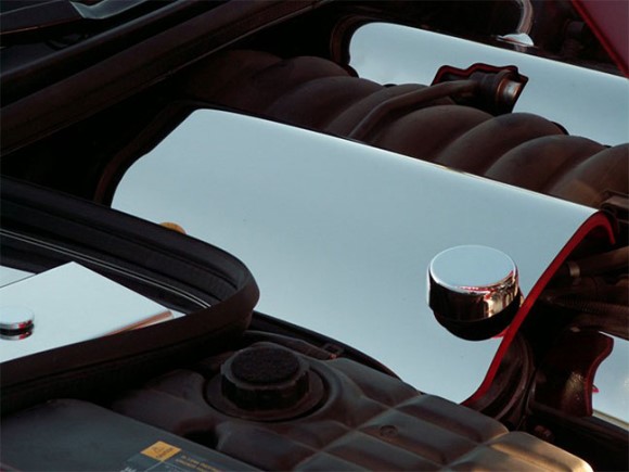 FUEL RAIL COVERS. POLISHIED